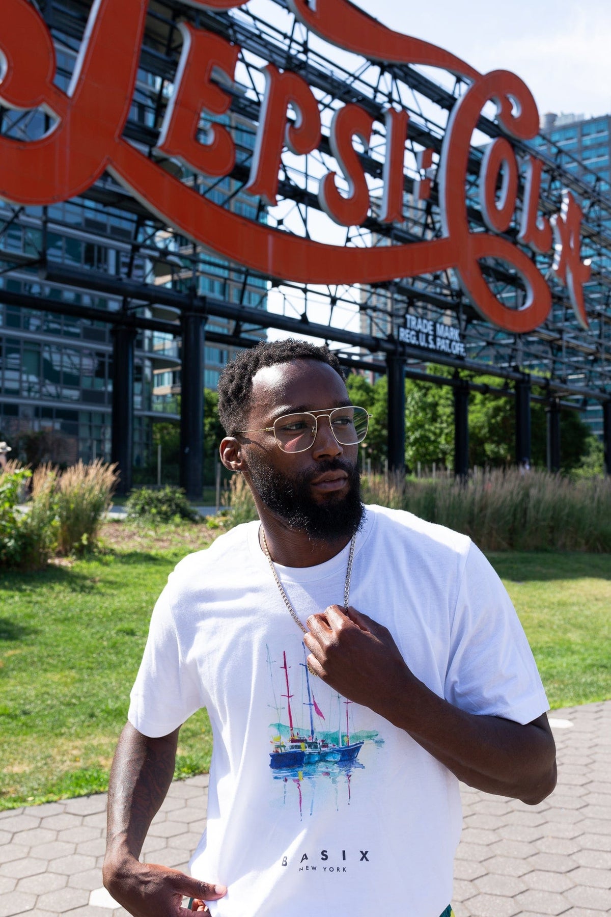 Basix New York Marina Tee