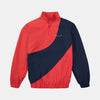 Basix New York Color-Block Quarter Zip Pullover